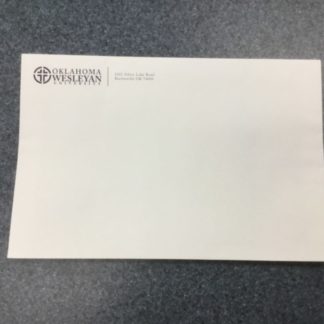 6 x 9 OKWU Envelope