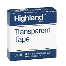 office max Transparent Tape