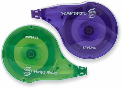 White-out Correction Tape - Papermate Liquid Paper Dryline