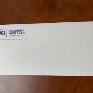 Envelopes - Regular white #10, with OLD OKWU logo -Single Envelope