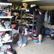 Students Sorting Clothes