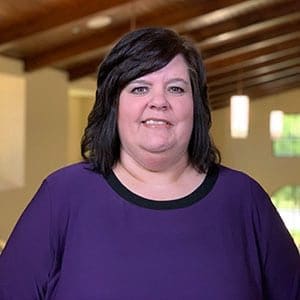 Cytina Taylor in chapel