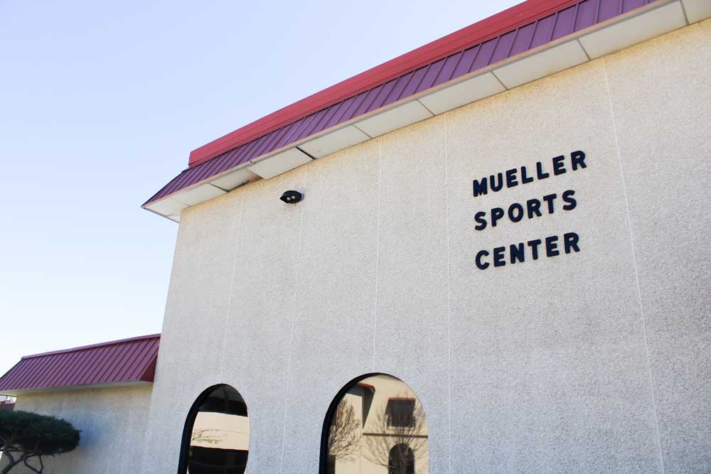 Mueller sports center exterior