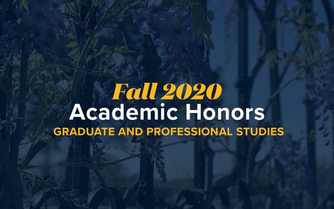 OKWU Announces Fall 2020 GPS Honors