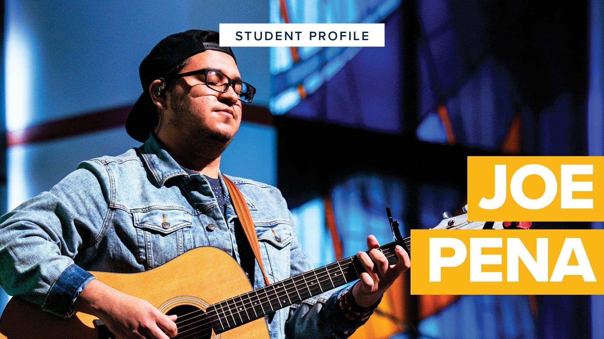 Student Profile: Joe Pena Banner Student Profile: Joe Pena