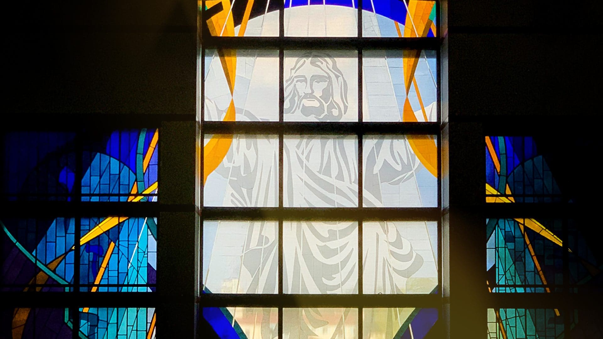 stained glass window