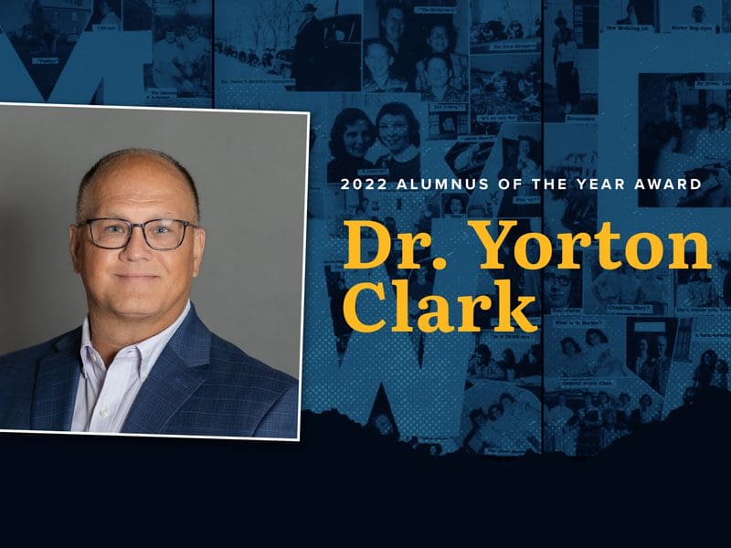 Dr. Yorton Clark: 2022 Alumnus of the Year