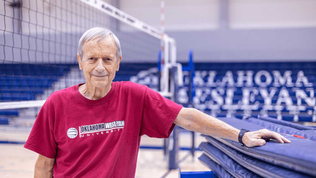 Fred Mostrom: OKWU Volleyball’s Biggest Support