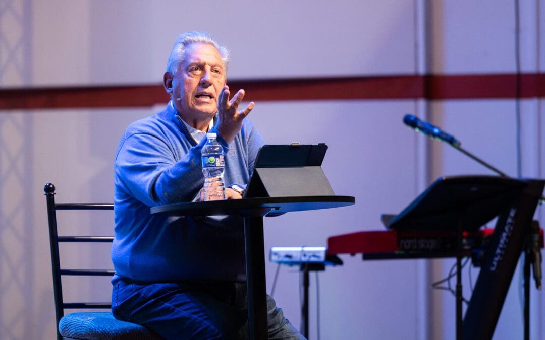 John C. Maxwell speaking at OKWU