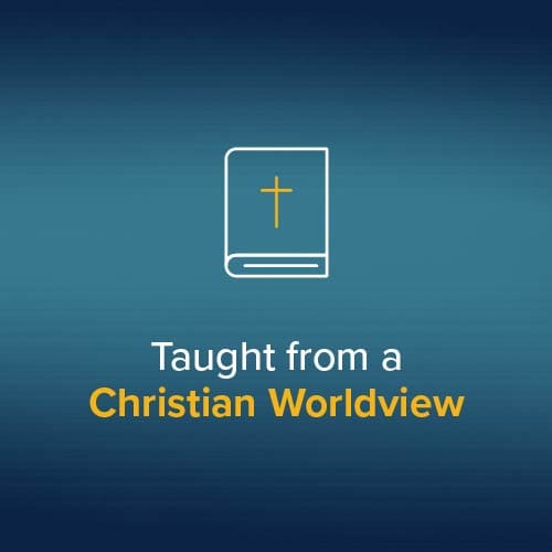 Taught from a Christian Worldview