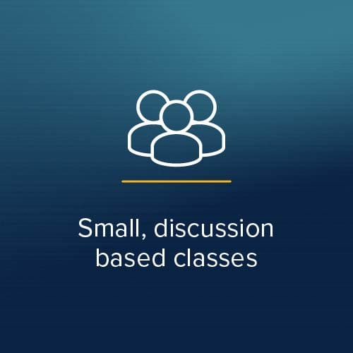 English_3 Learn in small, discussion based classes