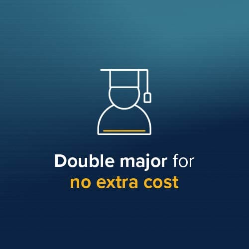 Double major for no extra cost
