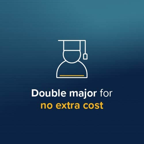HonorsCollege_3 Double major for no extra cost
