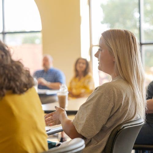 OKWU Students learning in class