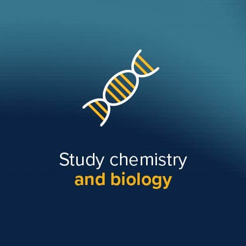 Study chemistry and biology