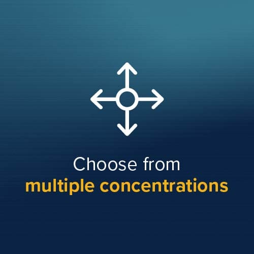 Choose from multiple concentrations