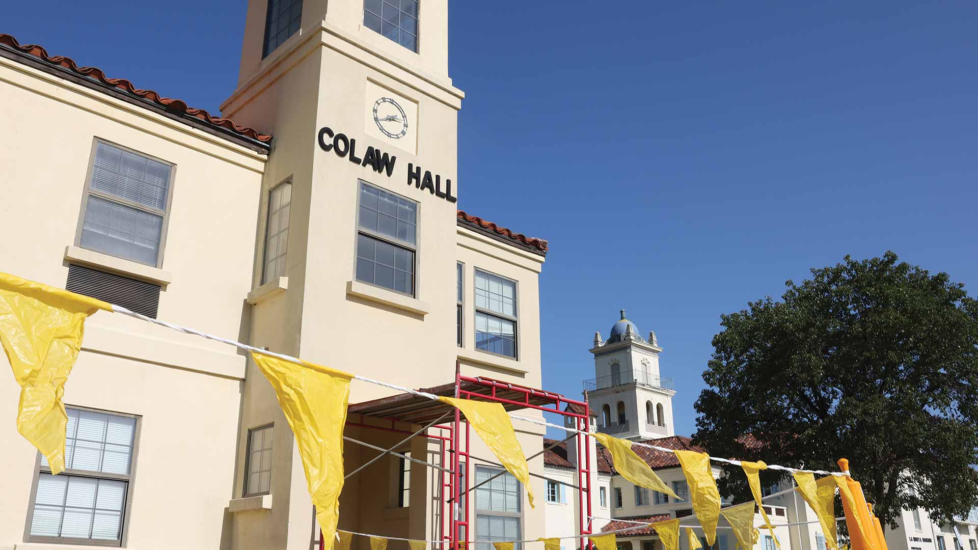 Campus-Renaissance-2.2 New roof work for Colaw Hall