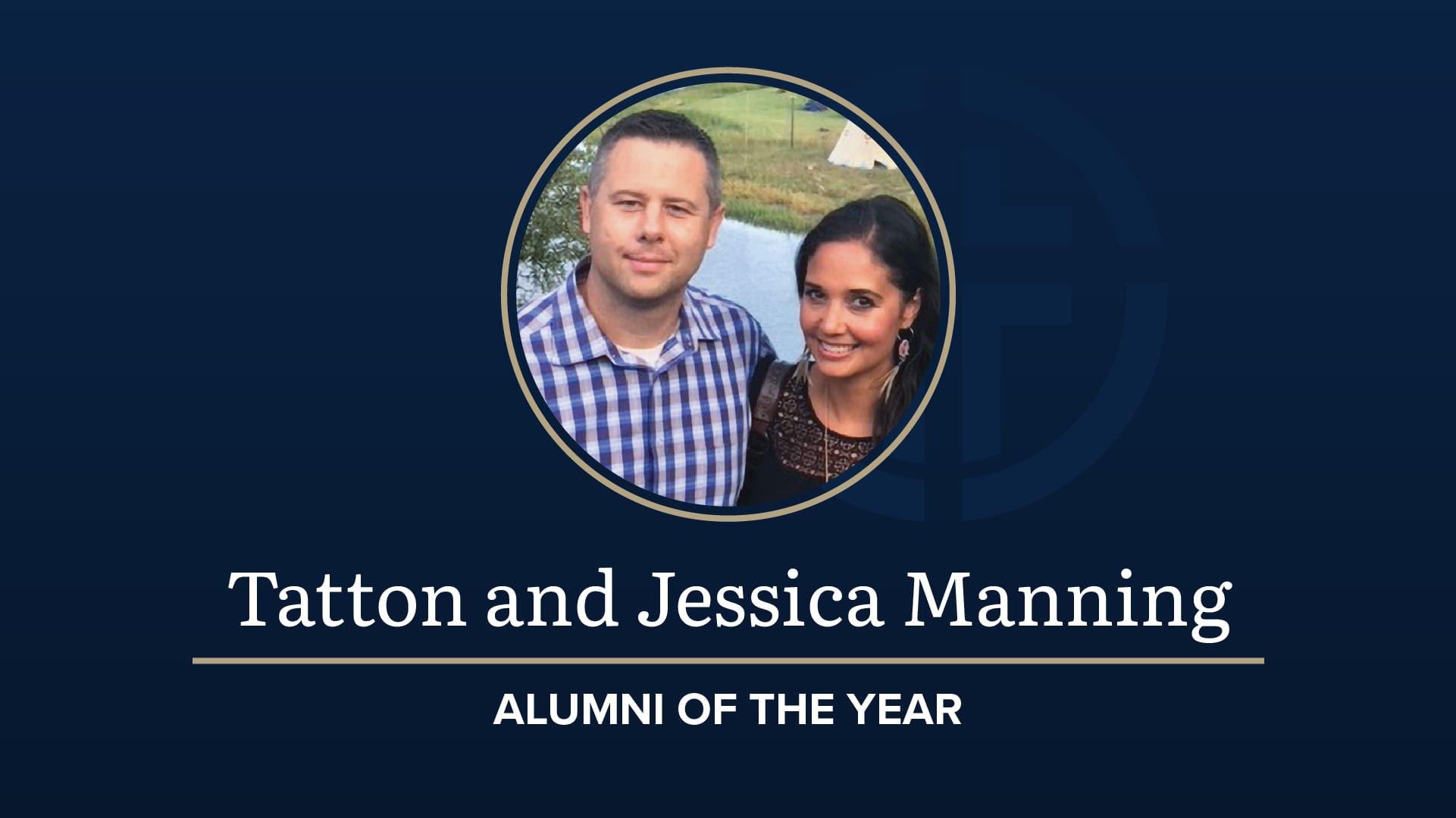 Tatton and Jessica Manning: 2024 Alumni of the Year
