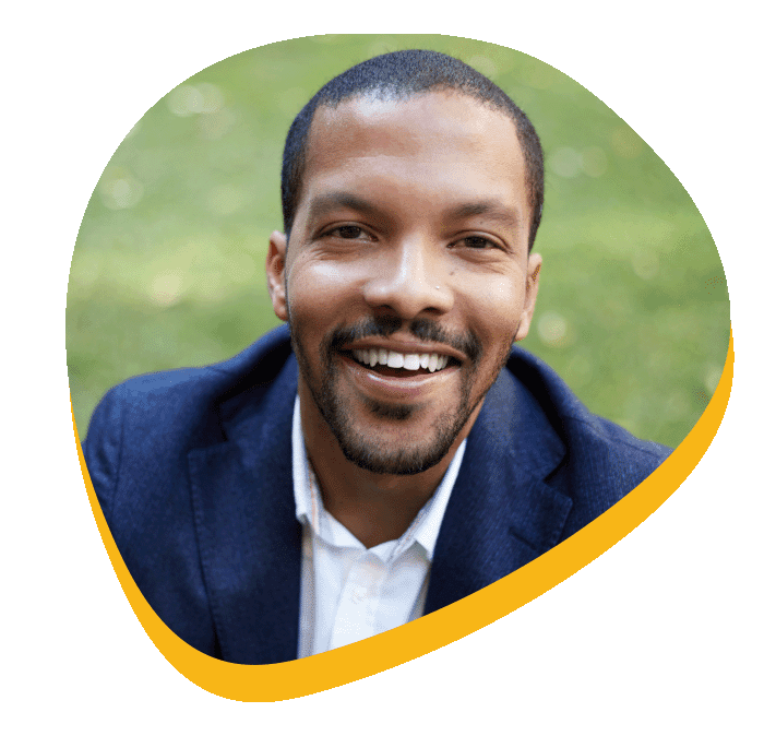 man smiling