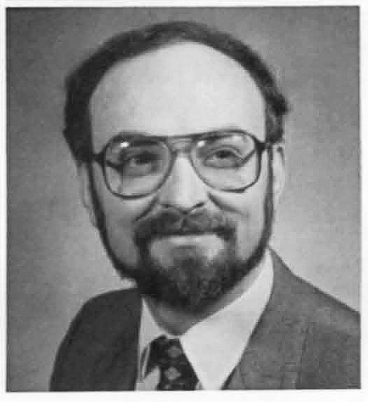 Dr. Weeter in the 1991 yearbook