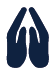 pray Praying hands icon
